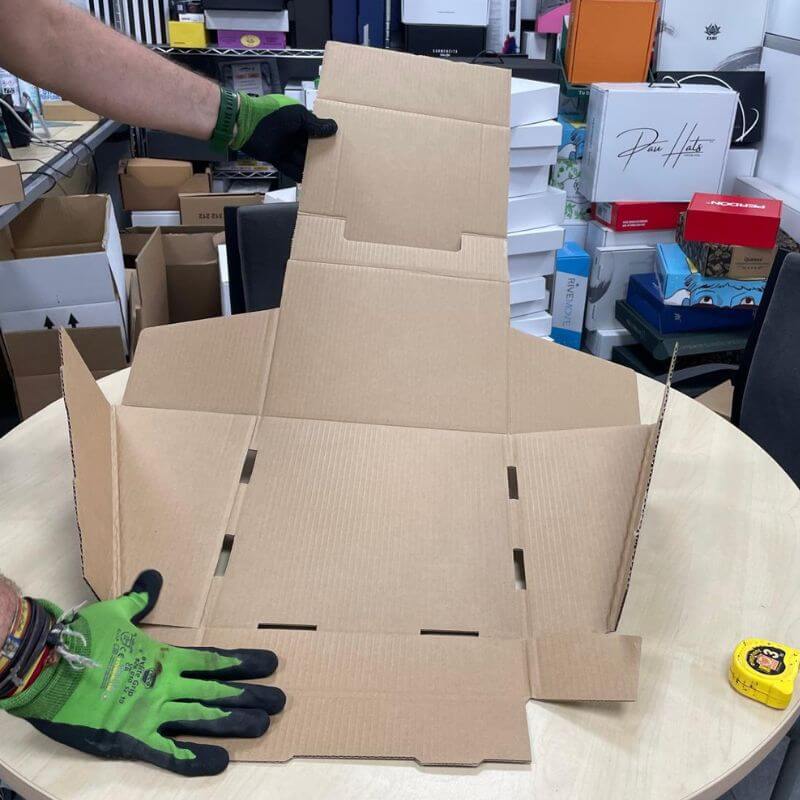 Cajas Expositoras 30x30x24 IMPRESION FLEXOGRAFIA - Imagen 2