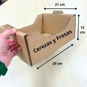 Cajas para 2 kg de CEREZAS, FRESAS y ARANDANOS