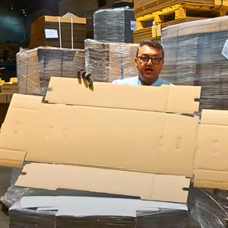 Cajas para 15 a 20 kg de Frutas y Verduras - Imagen 2