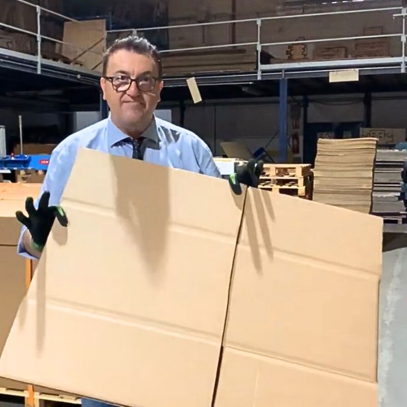 Cajas Almacenaje 50x40x30 TRANSPORTE y LOGÍSTICA - Imagen 4