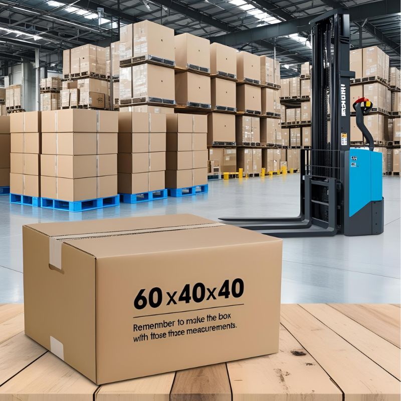 Cajas Almacenaje 60x40x40 TRANSPORTE Y LOGÍSTICA