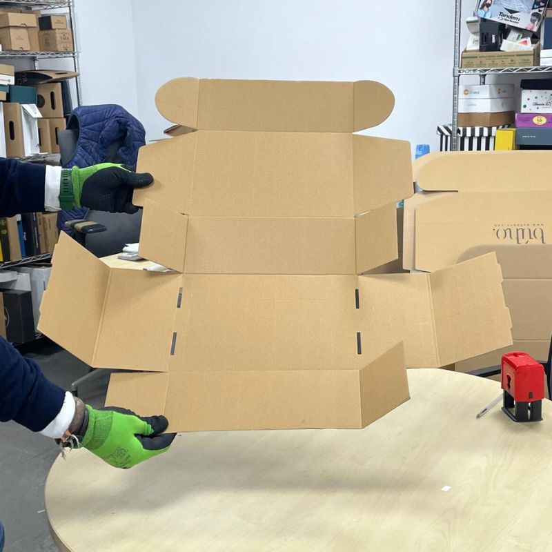 Cajas de Cartón para Zapatos 30x20x12 MICROCANAL - Imagen 3