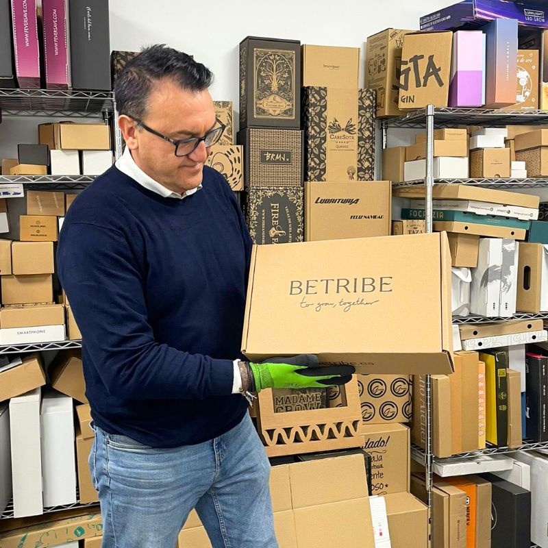 Cajas de Cartón para Zapatos 37x24,5x13,5 EXTRA FUERTE - Imagen 4