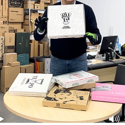 Cajas de Pizzas 30x30x4 Personalizadas a Medida - Imagen 2