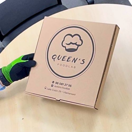 Cajas de pizzas 33x33x4 PERSONALIZADAS CON TU LOGO - Imagen 5