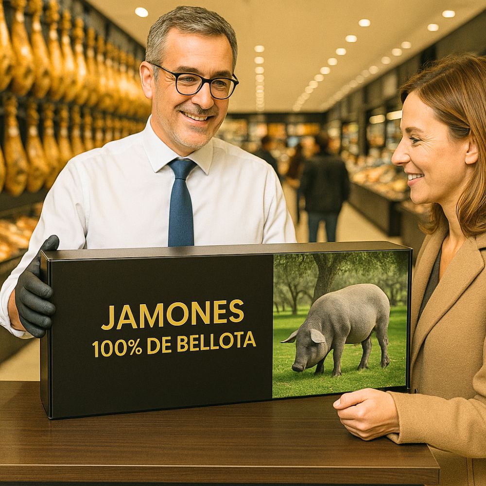 Cajas Jamoneras IMPRESIÓN DÍGITAL CALIDAD FOTOGRAFICA - Imagen 2