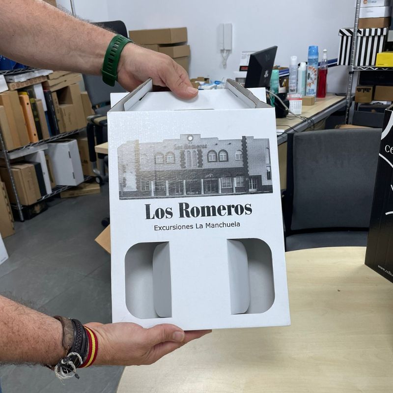 Cajas para 3 Botellas de Vino ESTUCHE 3 BOTELLAS - Imagen 2