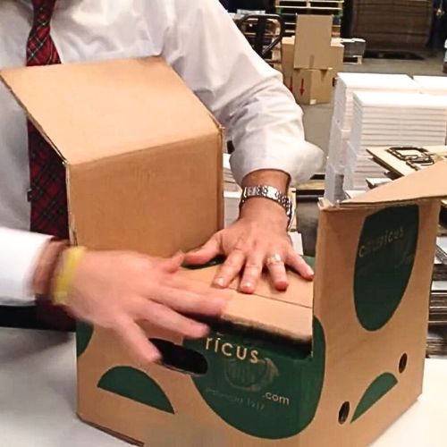 Cajas para Naranjas 5 a 10 kg para MENSAJERIA - Imagen 3