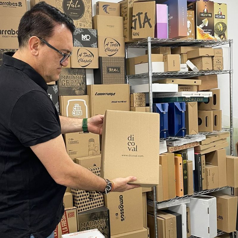 Cajas para 6 botellas de Vino 26,5x18x35 ESPECIAL MENSAJERÍA - Imagen 2