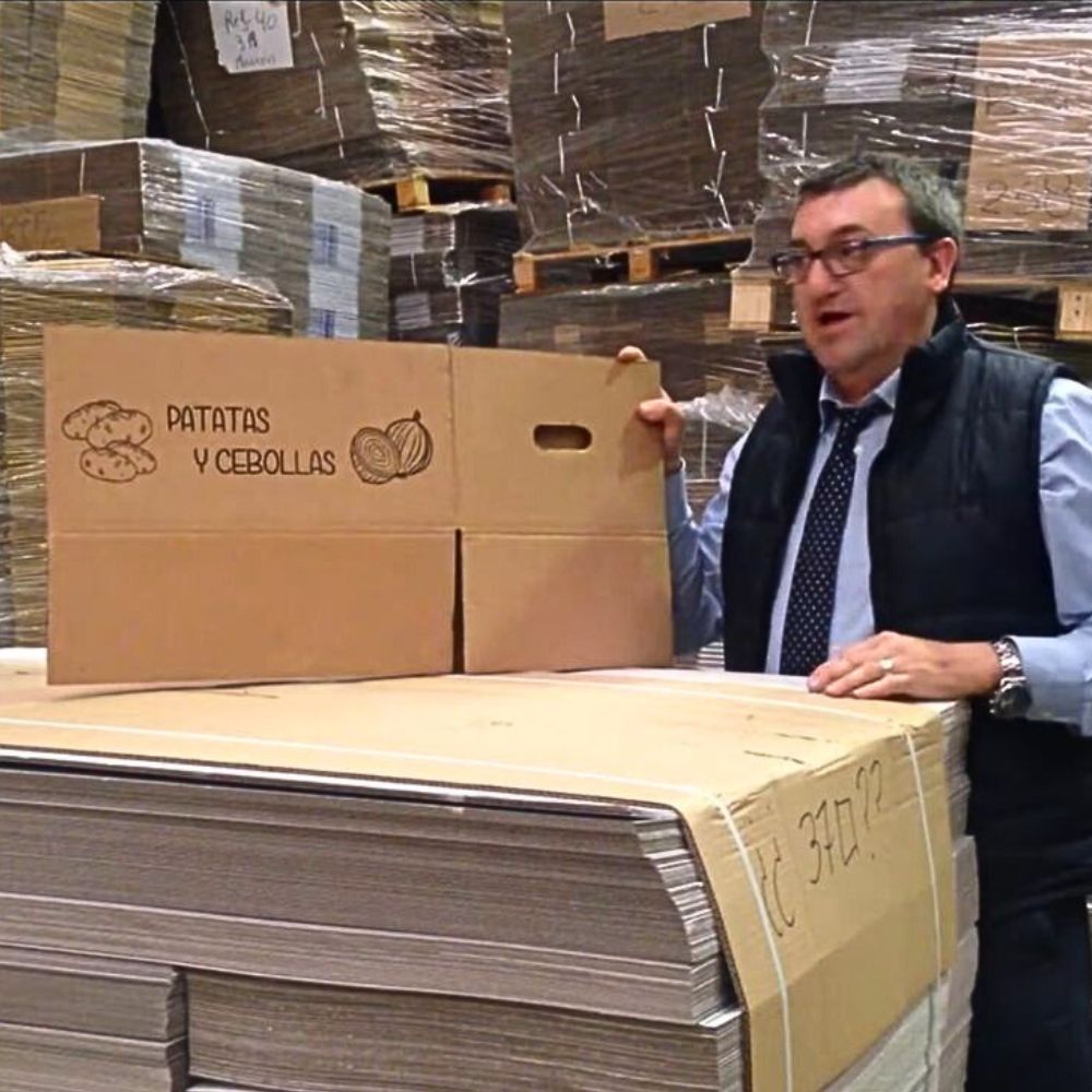 Cajas para Frutas y Verduras PATATAS - CEBOLLAS - Imagen 3