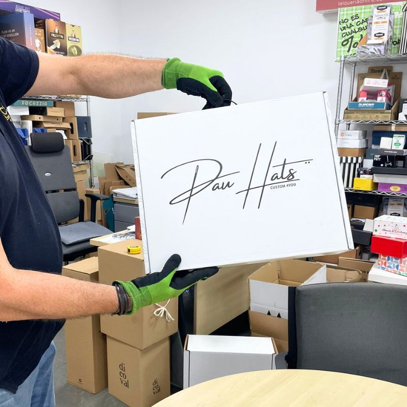 Cajas para Sombreros 45x35x16 + SOPORTE INTERIOR - Imagen 2