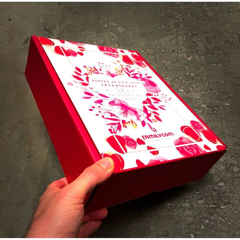 Cajas Personalizadas 25x35x10 IMPRESION OFFSET - Imagen 2